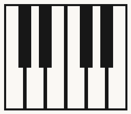 Prospect Piano Tuition piano key mark